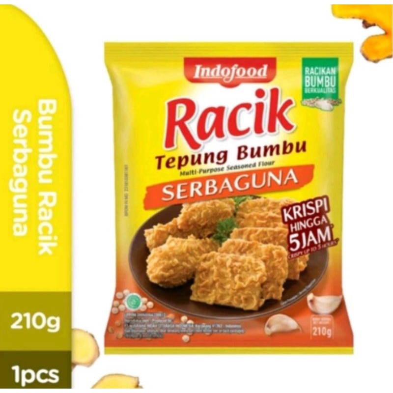 

Racik Tepung Bumbu serbaguuna 210g