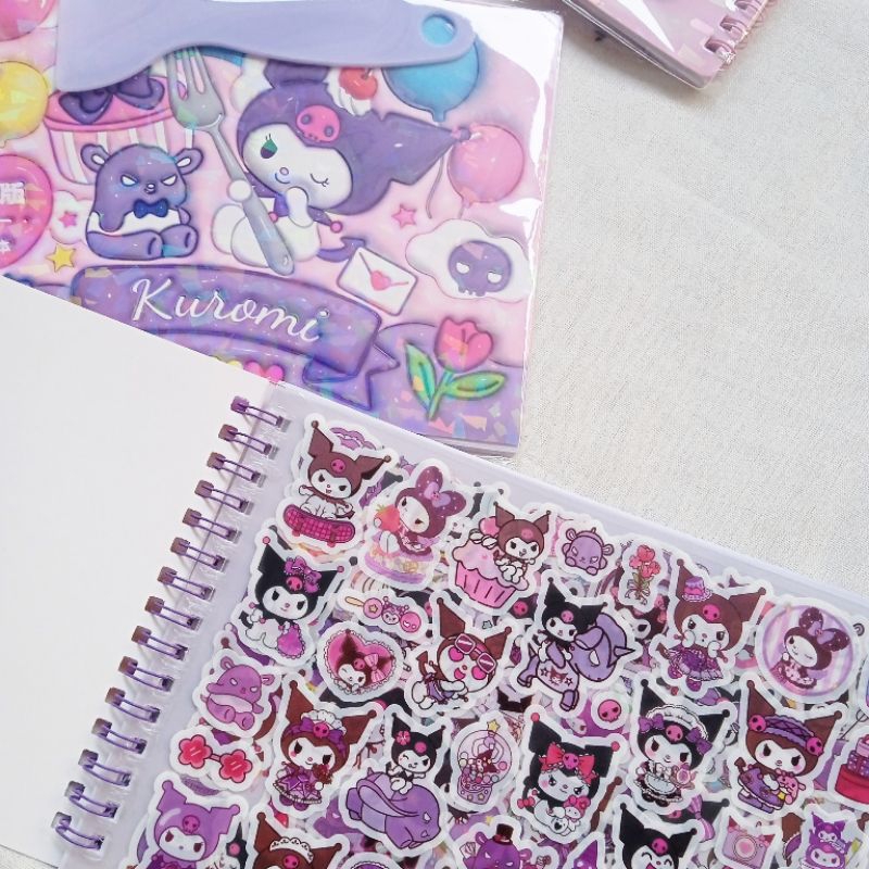 

VIRAL BUKU MENYIMPAN STIKER AWET SANRIO 36 HALAMAN FREE SPATULA BESAR UKURAN A5 KUROMI MELODY