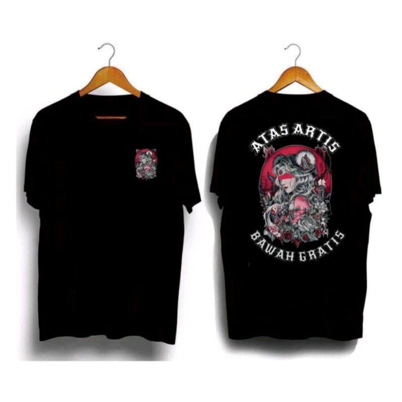 KAOS ATAS ARTIS BAWAH GRATIS