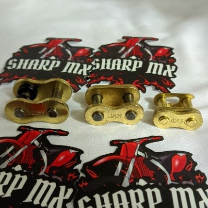 Sambungan Rantai 520HV O Ring, 520H, & 428H