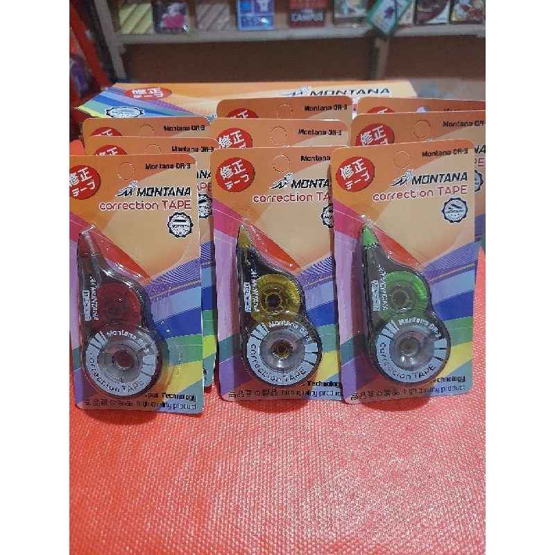 

correction tape montana/tip x roll