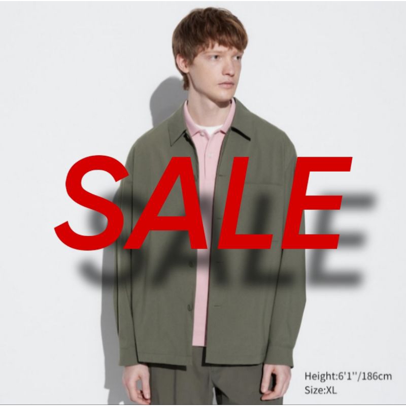 Sale Jaket Kemeja Miracle Air (Airsense) MEN UNIQLO