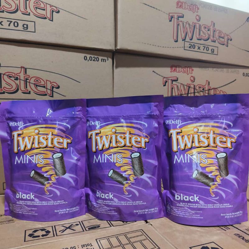 

Twister Minis Black Vanila 80gr