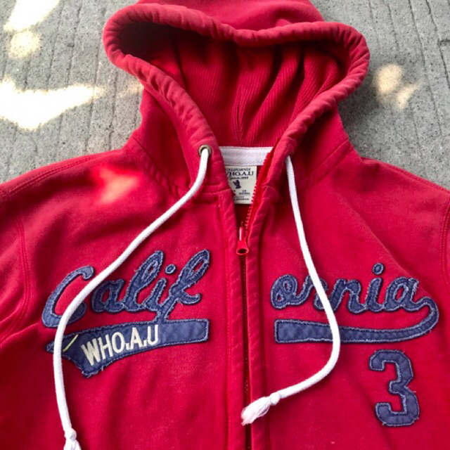 ZIP HOODIE WHO A.U. CALIFORNIA