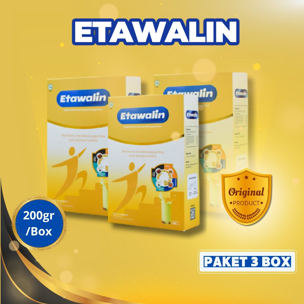 

Etawalin Susu Sendi dan Asam Urat Official Paket 3 Box