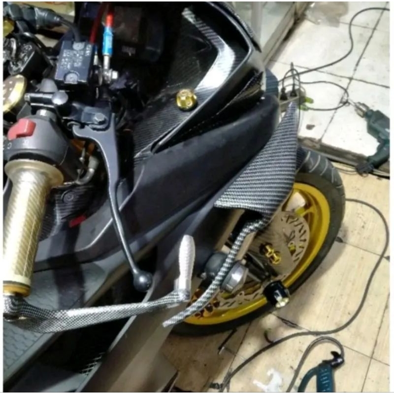 aero fering R15 v2 V3 vva winglet samping Yamaha R15 v2 V3 Carbon CLUP