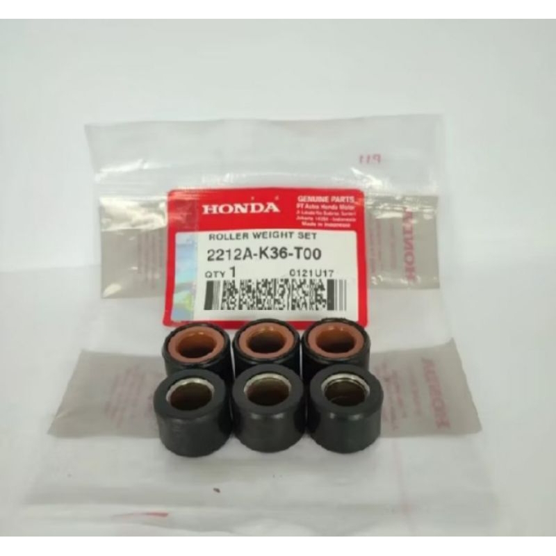 Roller new vario 150 led 125 Esp k36 weight set roller 16gram 2212A K35/K36