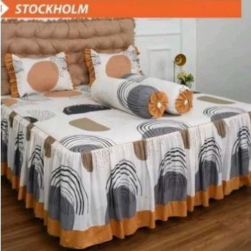 Sprei rumbai home Made bahan katun semua ukuran 120 / 160 / 180 / 200
