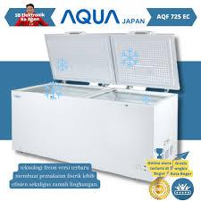 AQUA Chest Freezer Box 719L AQF-725EC Fast Freeze Lemari Pembeku AQF 725EC AQF 725