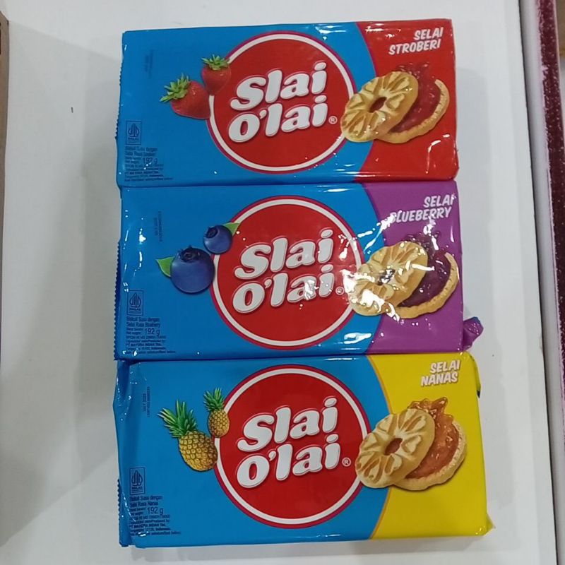 

Slai Olai Biskuit Susu dengan Selai Aneka Rasa 192 gram