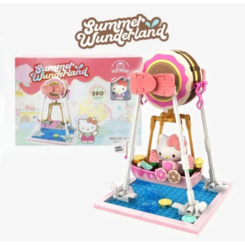 play nation summer wunderland sanrio hello Kitty donut ship