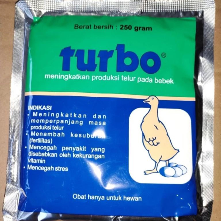 KODE A47V TURBO 25 gram perangsang Telur Bebek