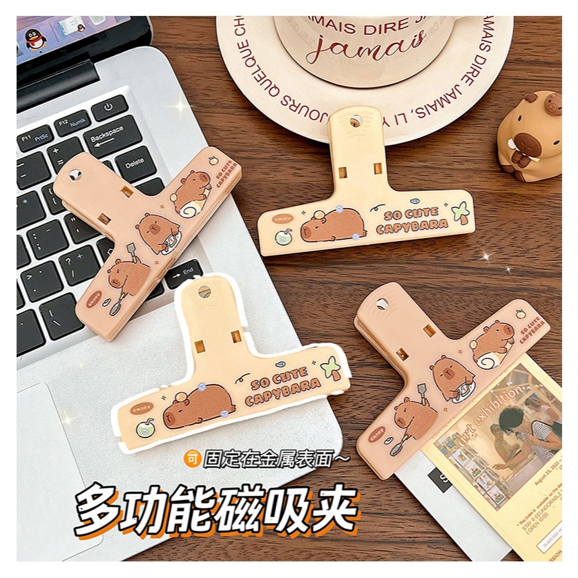 

JEPITAN KERTAS BUKU KLIP KERTAS CAPYBARA KAPIBARA IMPORT