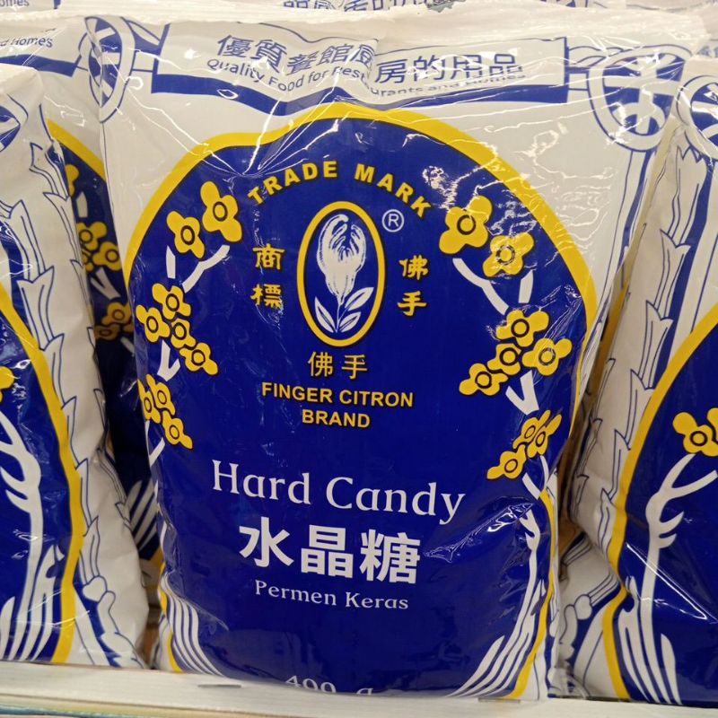

Hard Candy Finger Permen Keras Citron 400g