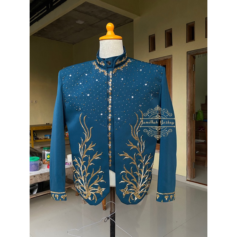 Beskap pengantin pria || Beskap solo jawa || Beskap emerald || Beskap pengantin emerald || Beskap pe