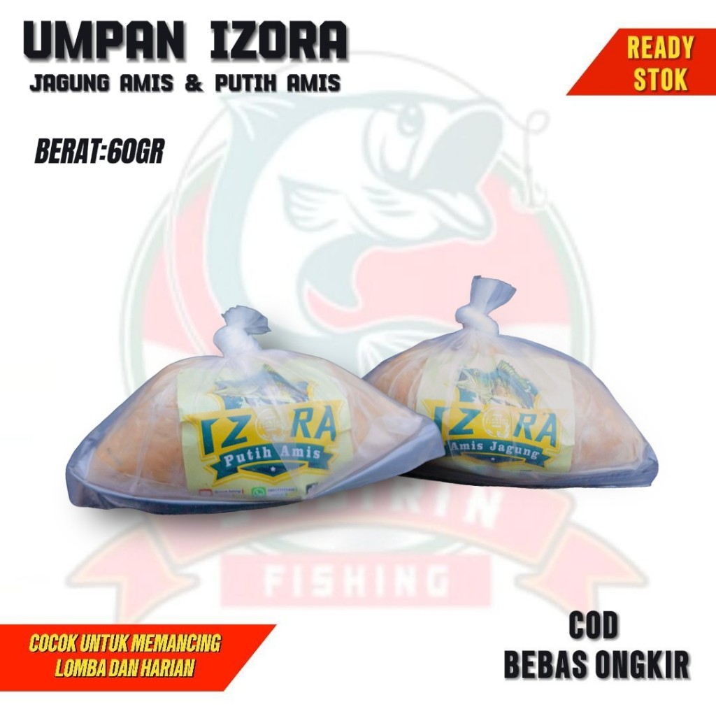 Umpan izora umpan ikan mas izora - umpan jadi siap pakai