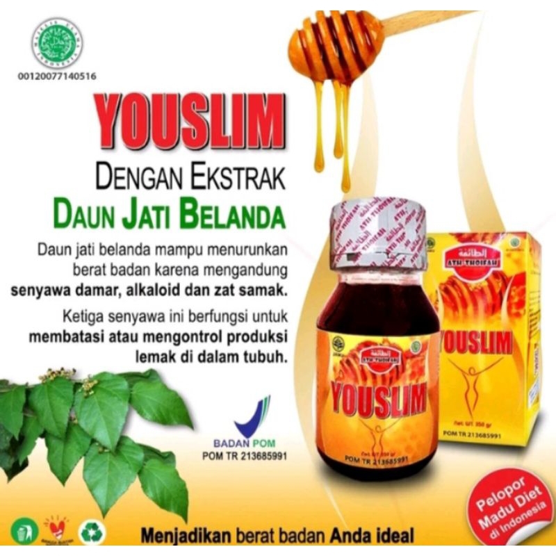 Madu Pelangsing YouSlim ath thoifah