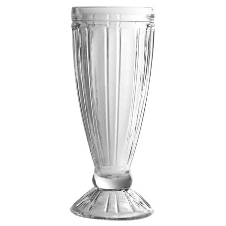 Gelas Jus Kaki Tinggi - Gelas Milkshake 6 pcs Kaca