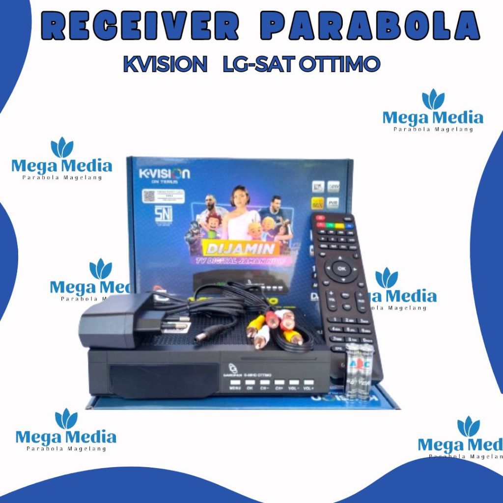 Paket parabola mini Lgsat Stars Gardiner ottimo bonus LNB dan kabel murah banget