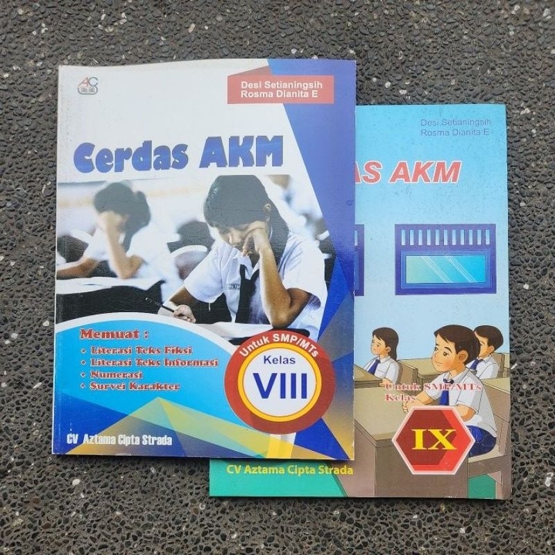Cerdas Akm Smp/Mts Kelas 8.9 New Original