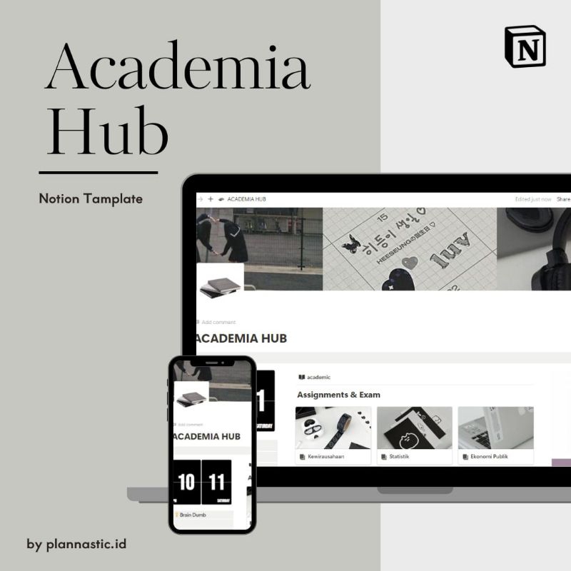 

Notion Tamplate | Digital planner | Academia planner | Students planner by plannatic.id