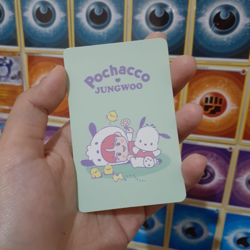 Jungwoo x Pochacco NCT Sanrio Trading Card