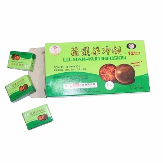 

Lo Han Kuo Infusion Pereda panas dalam dan batuk