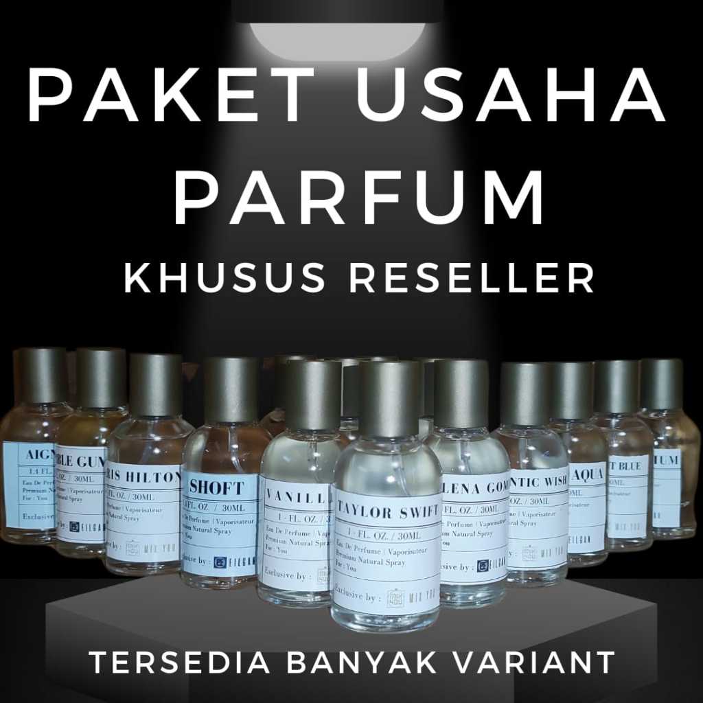 PAKET USAHA PARFUM UNTUK RESELLER