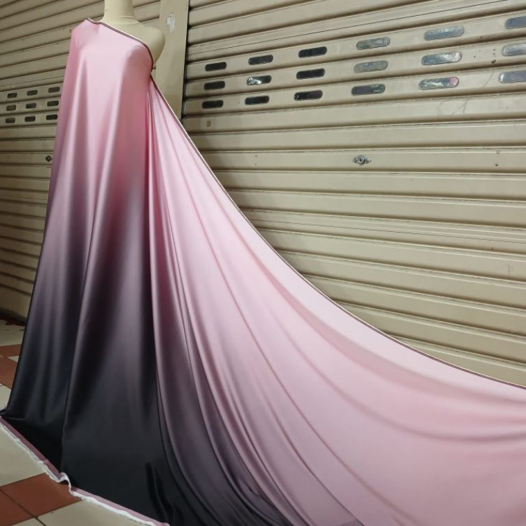 KODE Y3D SALE Kain Silk Armani GradasiArmani PolosBahan Dress Gaun Dll