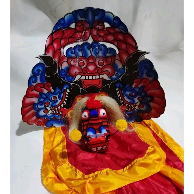 barongan barong caplok capokan kayu waru kain panjang