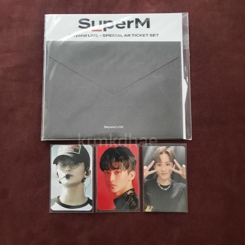 SUPERM MARK JOPPING AR TICKET & EU TOUR (TOPI)