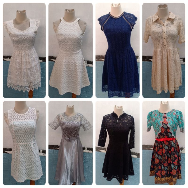 DRESS BRUKAT / DRESS PRADA / DRESS KATBOL PREMIUM / DRESS PRELOVED / MIDI DRESS / MINI DRESS