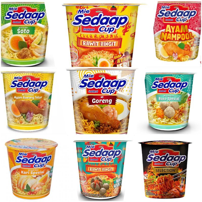 

mie sedaap cup 1 dus all varian promo murah