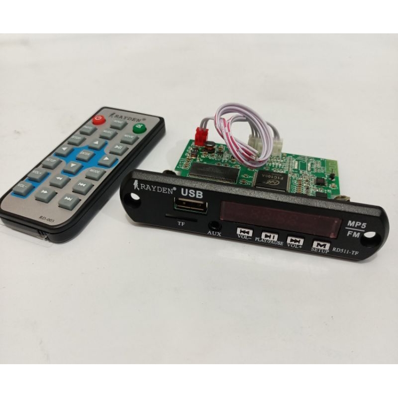 kit modul 12 volt USB MMC MP3 digital  player mp4,MP5, FM radio