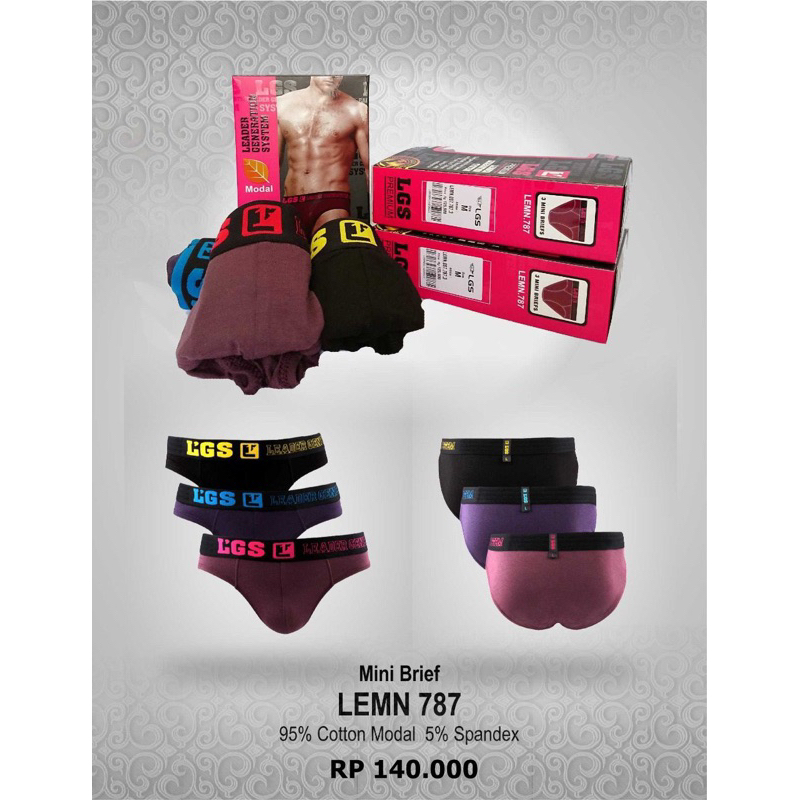 celana dalam lgs | cd lgs ~LGS brief (isi 3)