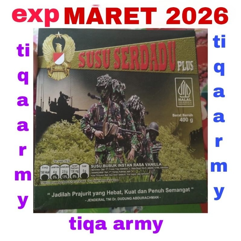 SUSU SERDADU EXPAYET JUNI 2025 & MARET 2026