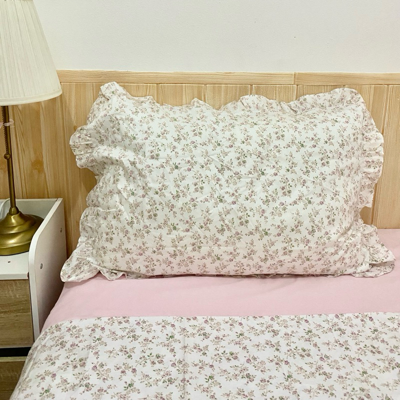 ALMA Bedcover Set | Coquette Shabby Chic Floral Pink