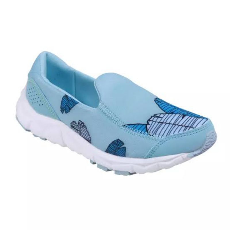 Sepatu League Wanita Slip on Luna Biru Original Lifestyle promo murah