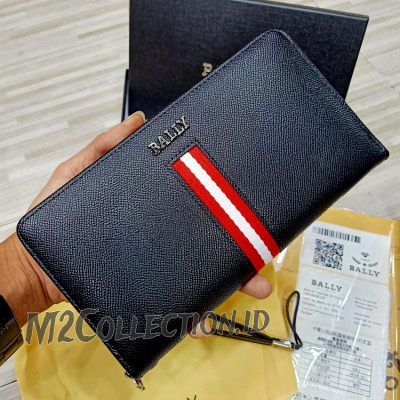 Dompet Zipper Bally Dompet panjang resleting import