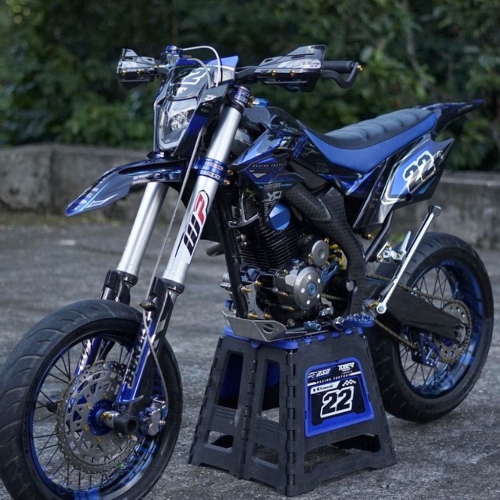 DECAL DTRACKER FULL CHROME |decal klx bf | decal crf | decal wr | decal gordons|