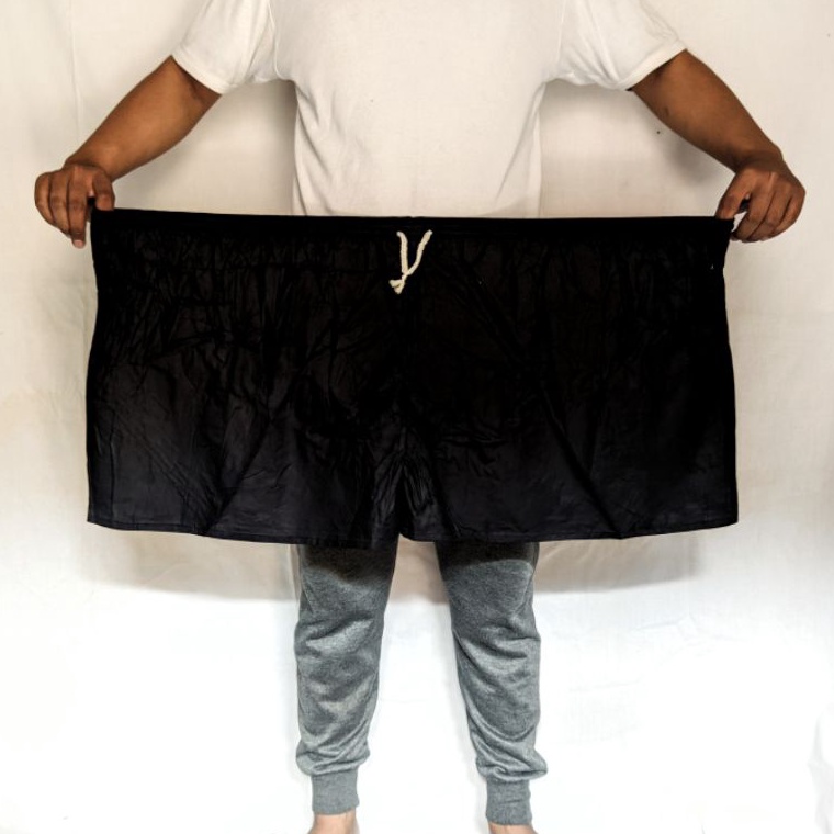 KODE T19P Celana Pendek Pria Wanita Santai Hotpants Super Jumbo XXXL bb 1kg Hotpants Big Size Rayon