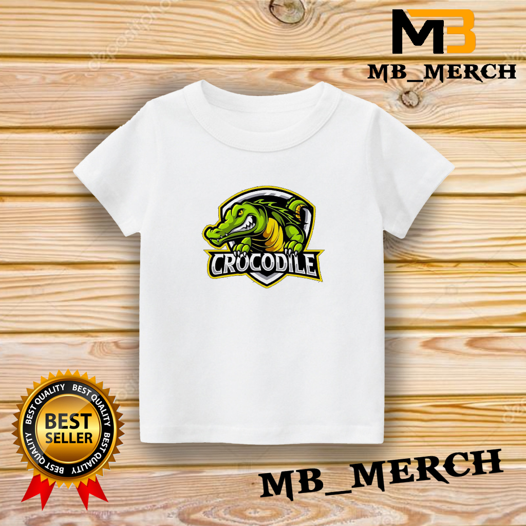 Kaos Anak / Baju Anak / Tshirt Anak   CROCODILE HIGH  KEREN BERKUALITAS  CROCODILE