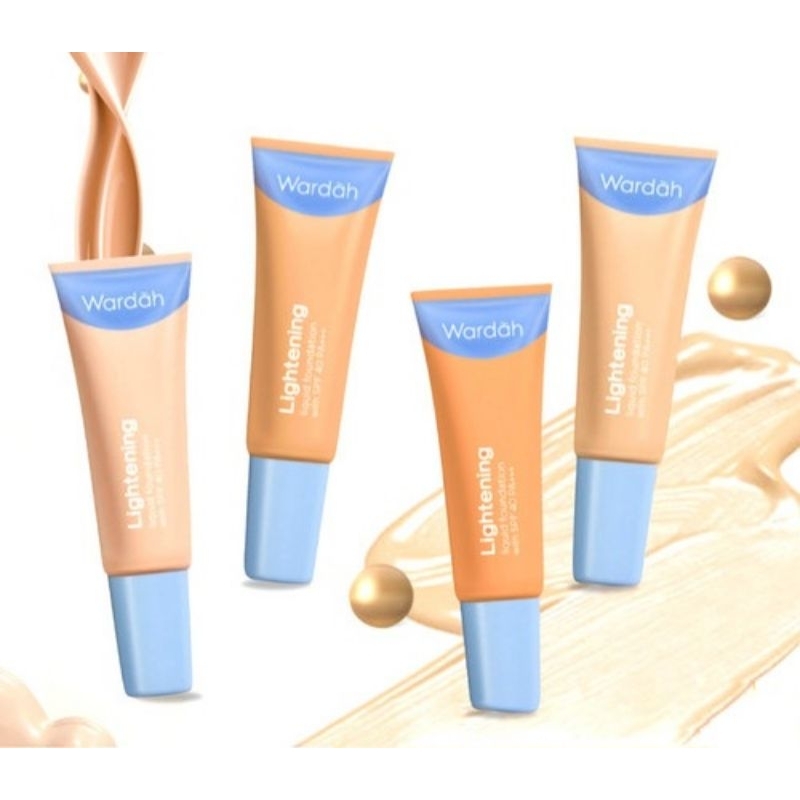 Wardah Lightening Liquid Foundation 6ml KECIL
