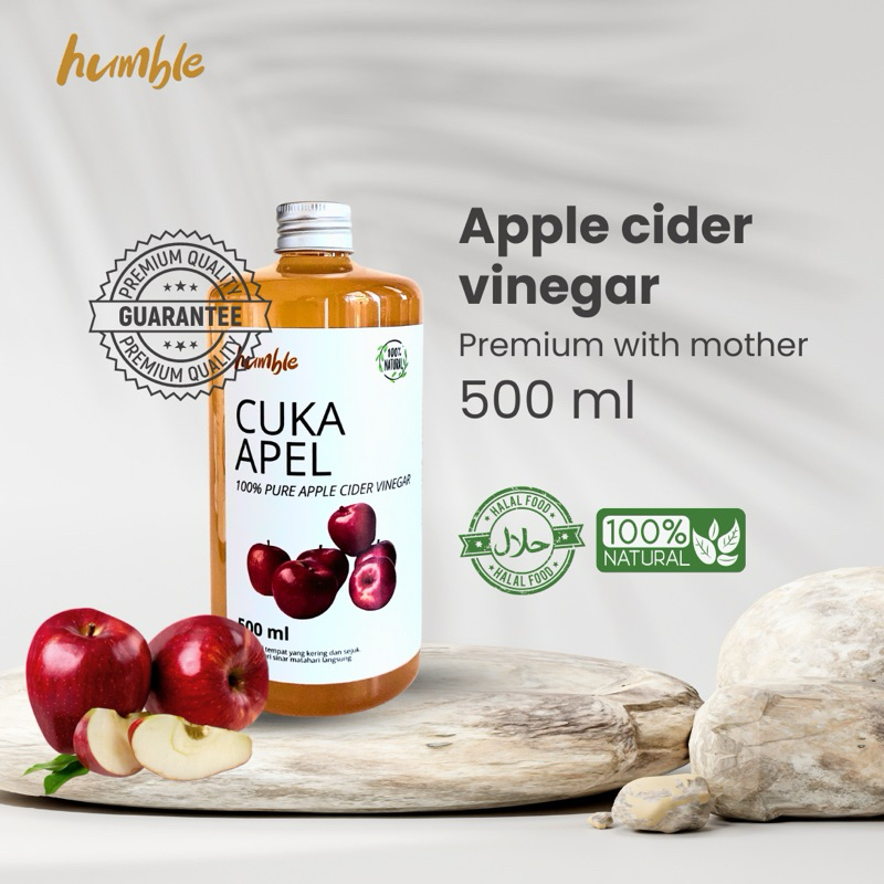 

Cuka Apel 500 ml | Apple Cider with the mother premium original humble