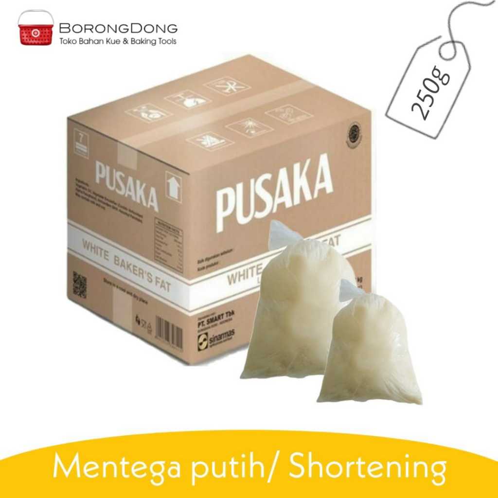 

Pusaka Mentega Putih / Shortening 250g