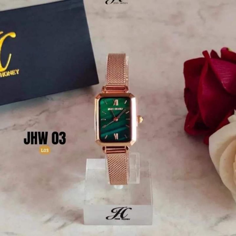 Jam tangan wanita diameter kecil jhw 03 Jims honey jam tangan kotak