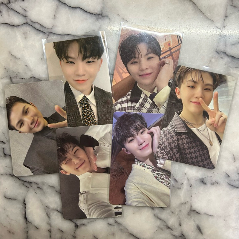 [ svt ] woozi pc ⟡ || photocard: an ode truth ver, face the sun control ver, shadow ver, ray ver, pi