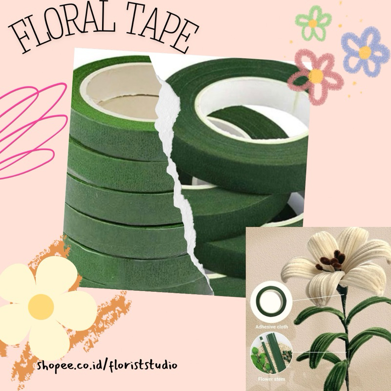 

Floral Tape 10Yard, 20Yard (PCS)