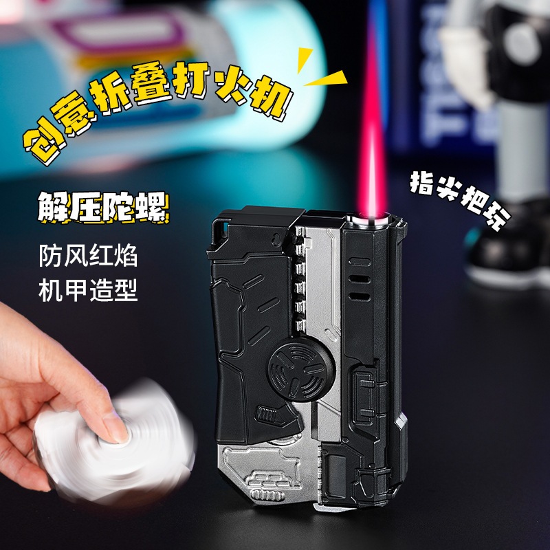 Korek Spinner Model Pistol Mini Lighter Bara BR PS 4236