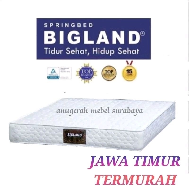 Kasur Springbed Bigland Garansi 15 Tahun (JAWA TIMUR)